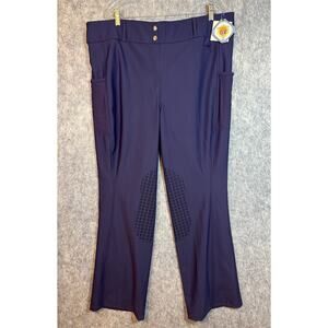 Piper Navy Boot Cut Equestrian Pants